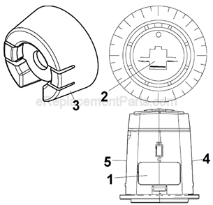 Page A Diagram and Parts List for BDL220S  Black and Decker Laser Level